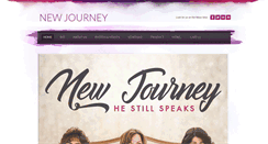 Desktop Screenshot of newjourneyministry.com
